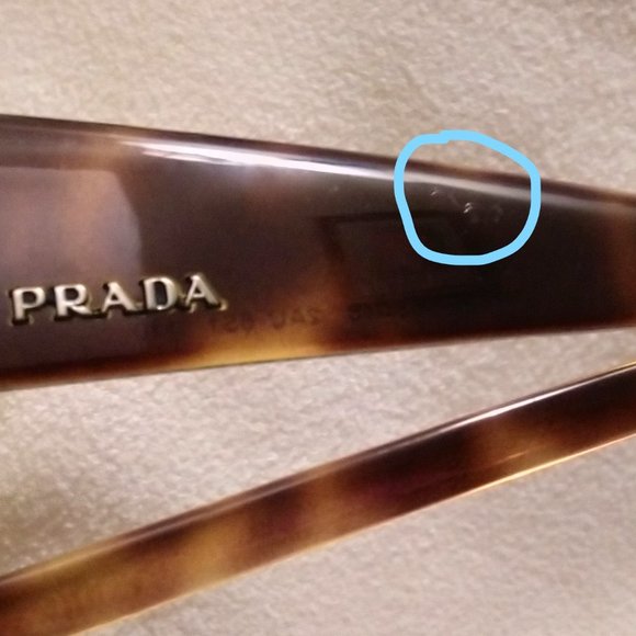 Prada Torti Sunglasses Frames Only - Picture 7 of 16